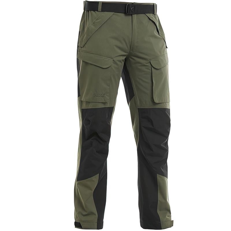 FLADEN Trousers Authentic 2.0 green/black XL peach microfiber